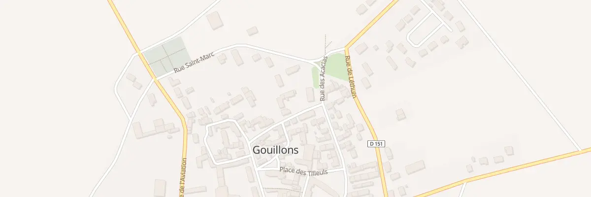 Plan du 9 Rue de la Petite Campagne à Gouillons