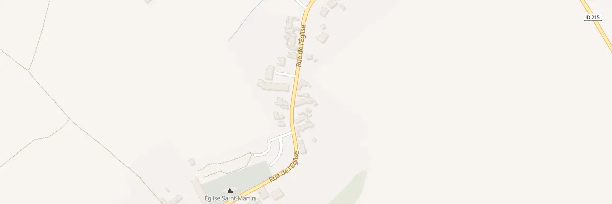 Plan du 481 Rue de l’Église à Hames-Boucres