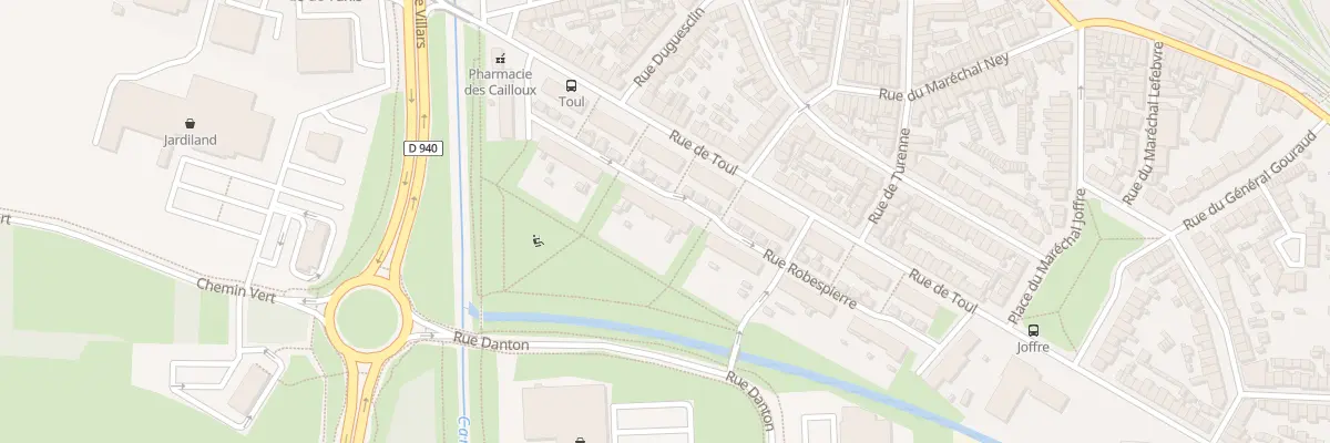 Plan du 50 Rue Robespierre à Calais