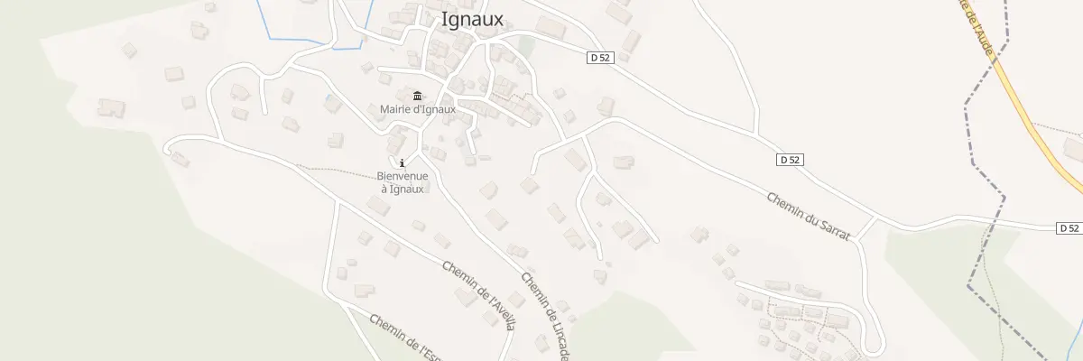 Plan du 74 Le Sarrat à Ignaux