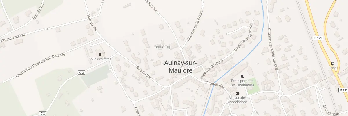 Plan du 7 Rue de la Falaise à Aulnay-sur-Mauldre