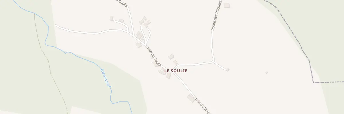 Plan du 5107 Le Soulie à Astaillac