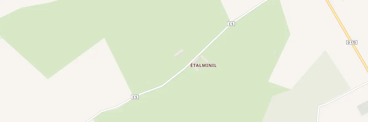 Plan du 2 Etalminil Hocquincourt à Hallencourt