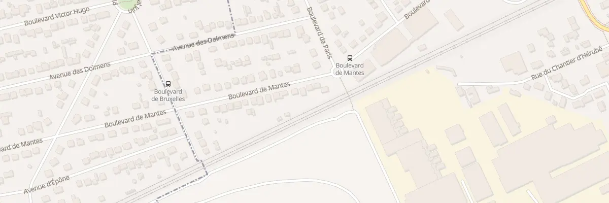 Plan du 41 Bd de Mantes à Aubergenville