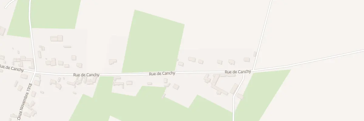 Plan du 637 Rue de Canchy à Lamotte-Buleux