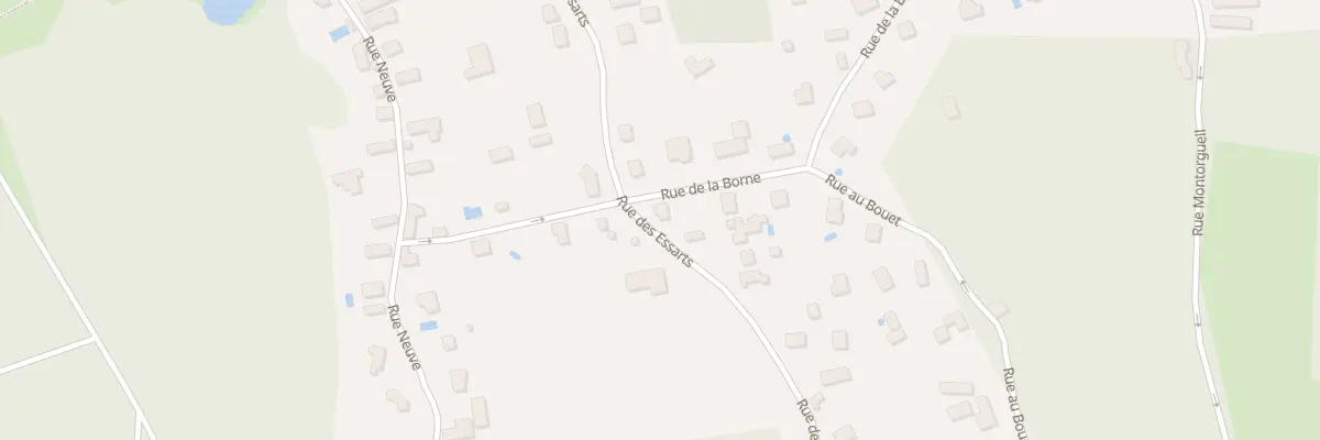 Plan du 25 Rue des Essarts aux Mesnuls