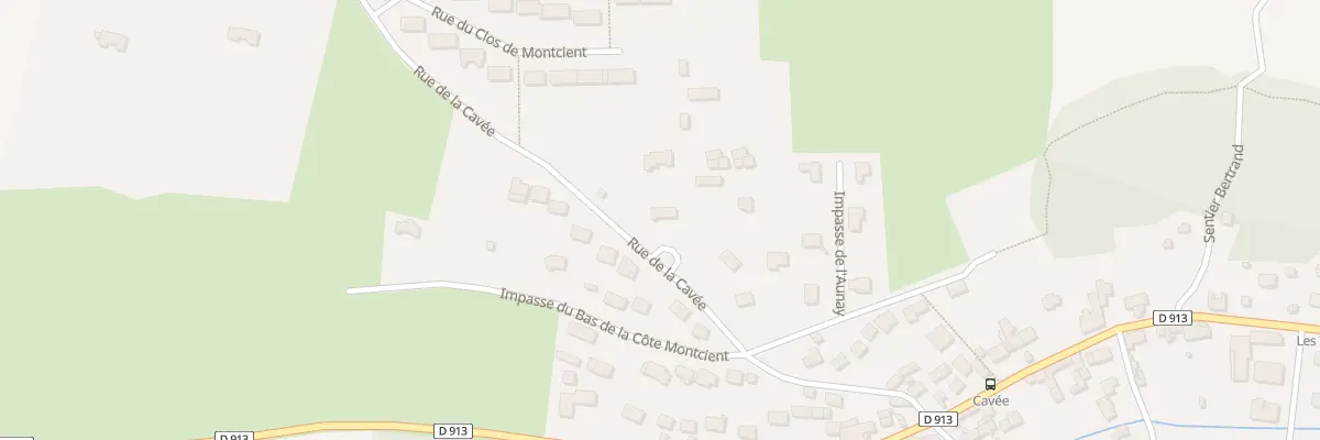 Plan du 26 Rue de la Cavée à Oinville-sur-Montcient
