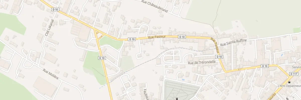 Plan du 33 Rue du Marechal Joffre à Lavelanet