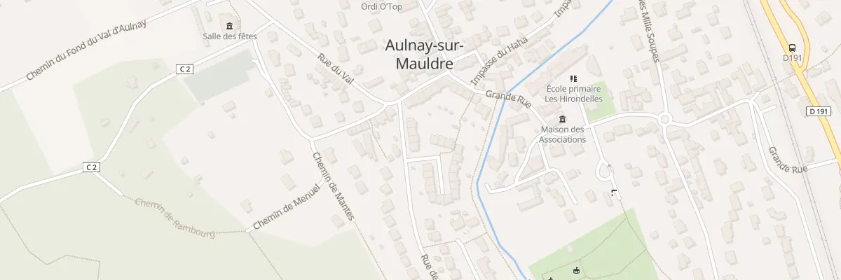 Plan du 5 Rue de Maule à Aulnay-sur-Mauldre