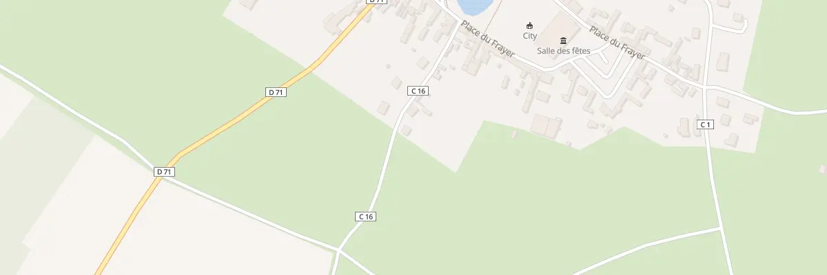 Plan du 12 Rue Texier à Feuquières