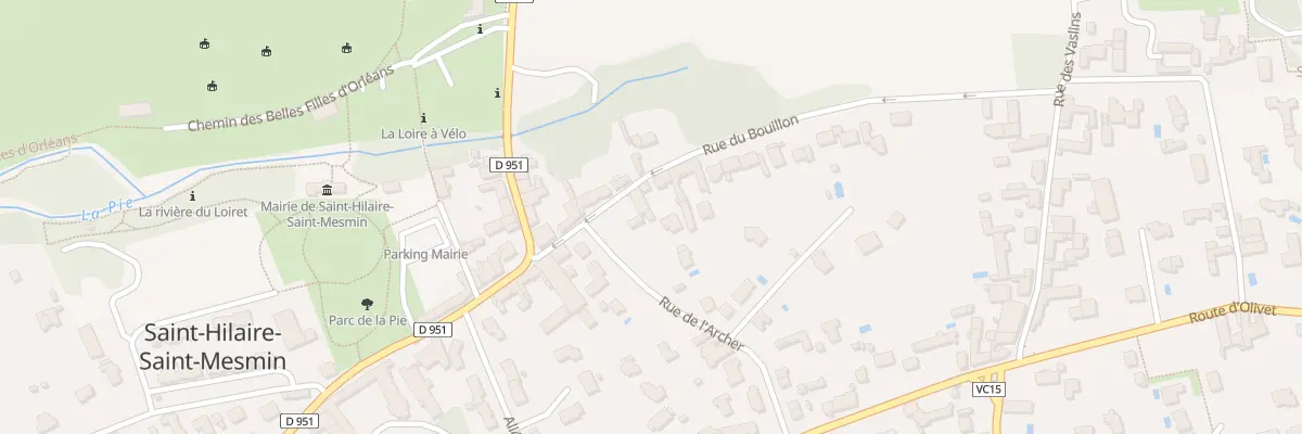 Plan du 102 Rue du Bouillon à Saint-Hilaire-Saint-Mesmin