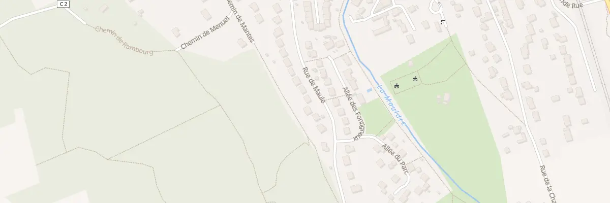 Plan du 24 Rue de Maule à Aulnay-sur-Mauldre