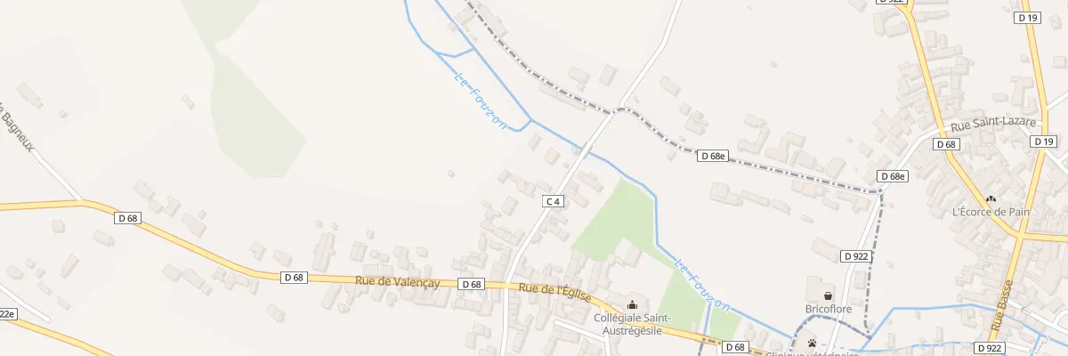 Plan du 15A Rue de l’Echeneau à Saint-Outrille