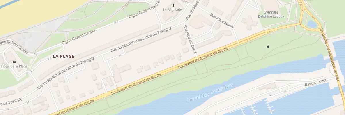 Plan du 342 Bd du Gal de Gaulle à Calais