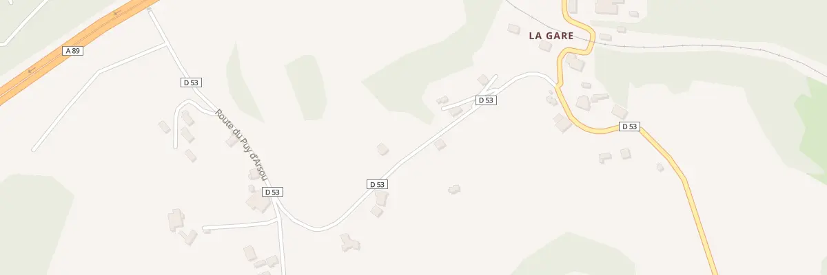 Plan du 8 Rte du Puy d’Arsou à Gimel-les-Cascades