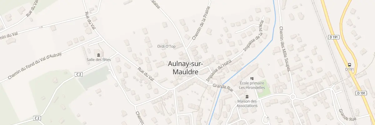 Plan du 3B Rue de la Falaise à Aulnay-sur-Mauldre