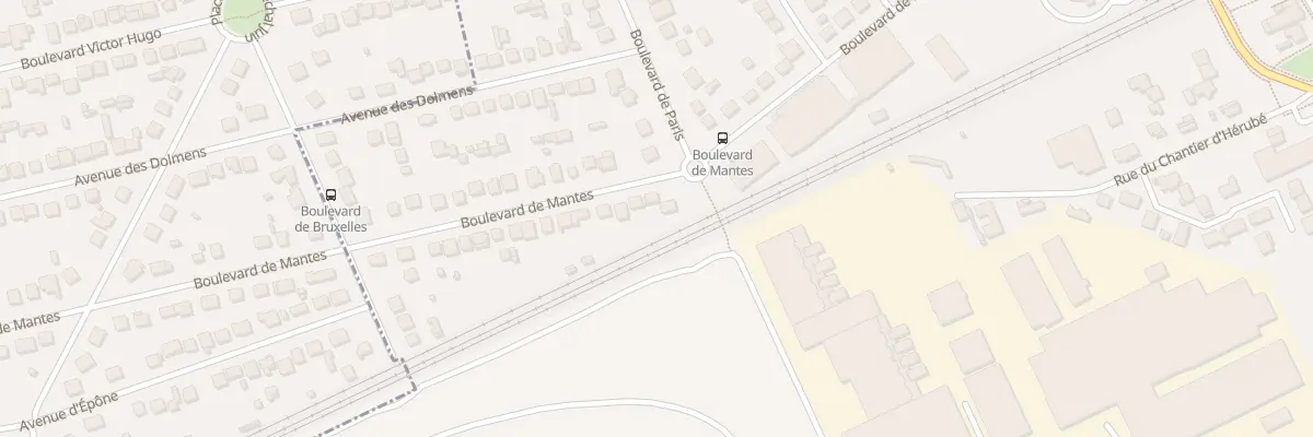 Plan du 37 Bd de Mantes à Aubergenville