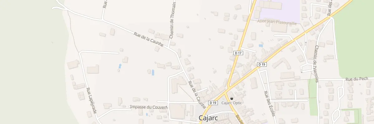 Plan du 16 Rue de la Caunhe à Cajarc