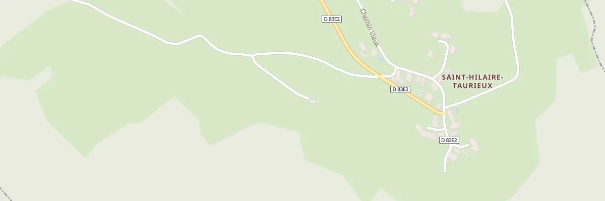 Plan du 5045 Le Bourg à Saint-Hilaire-Taurieux