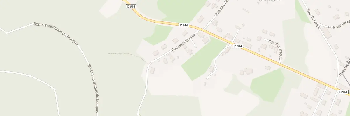 Plan du 113 Rue de la Source Coussieres à Saint-Sulpice-le-Guérétois