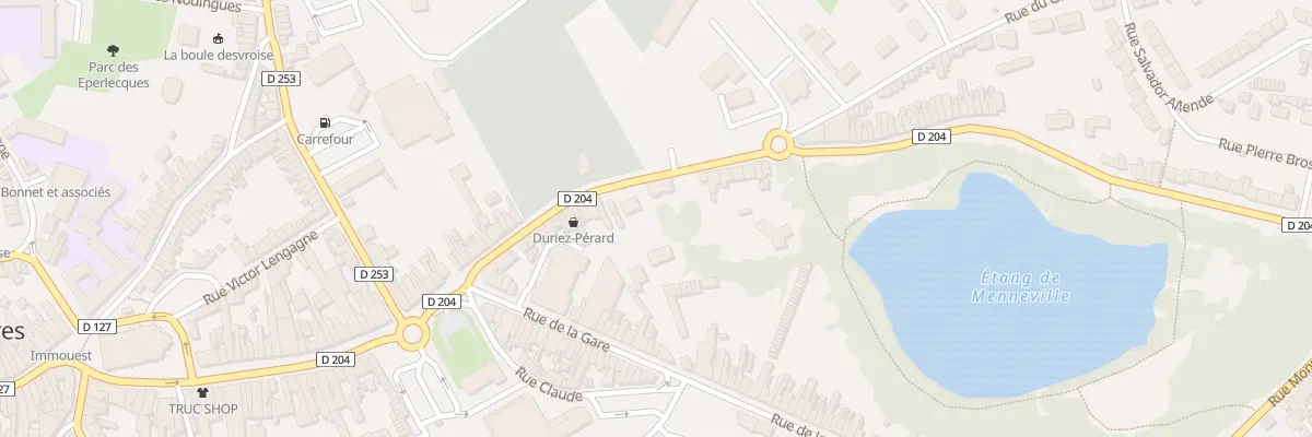 Plan du 24T Rue Rodolphe Minguet à Desvres