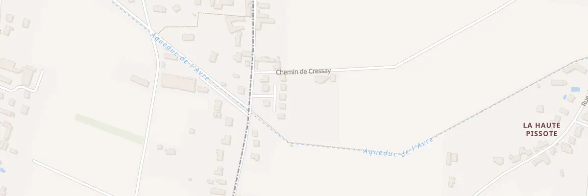 Plan du 13E Rue de la Tuilerie à Beynes