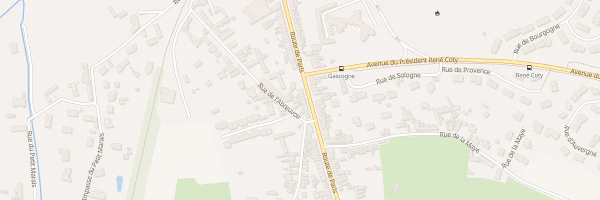 Plan du 64 Rte de Paris à Abbeville