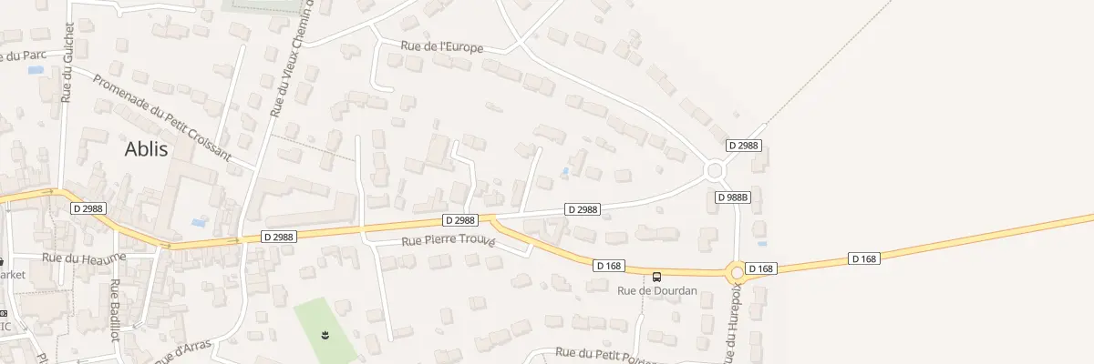 Plan du 115T Rue Pierre Trouvé à Ablis