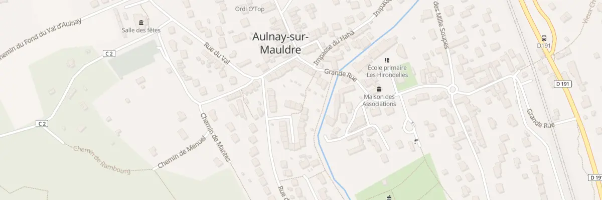 Plan du 14 All du Clos à Aulnay-sur-Mauldre