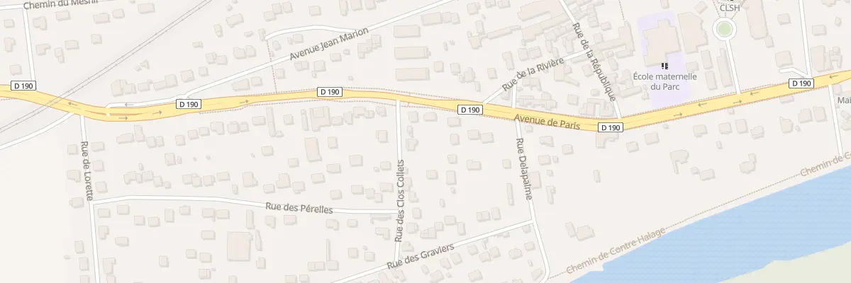 Plan du 167 Av de Paris à Juziers