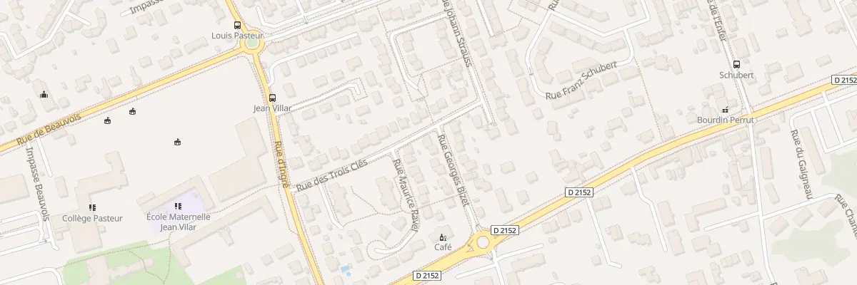 Plan du 11 Rue Georges Bizet à La Chapelle-Saint-Mesmin