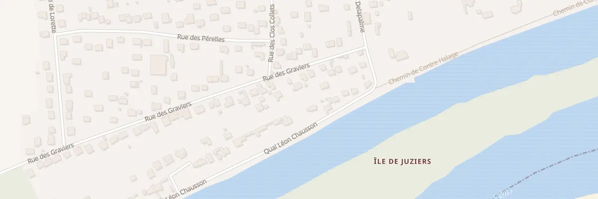 Plan du 17 Rue des Graviers à Juziers