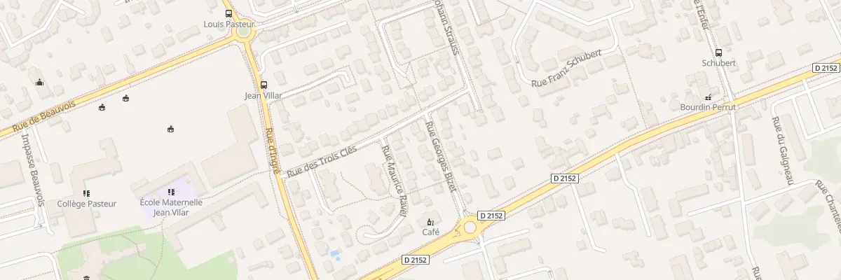 Plan du 9 Rue Georges Bizet à La Chapelle-Saint-Mesmin