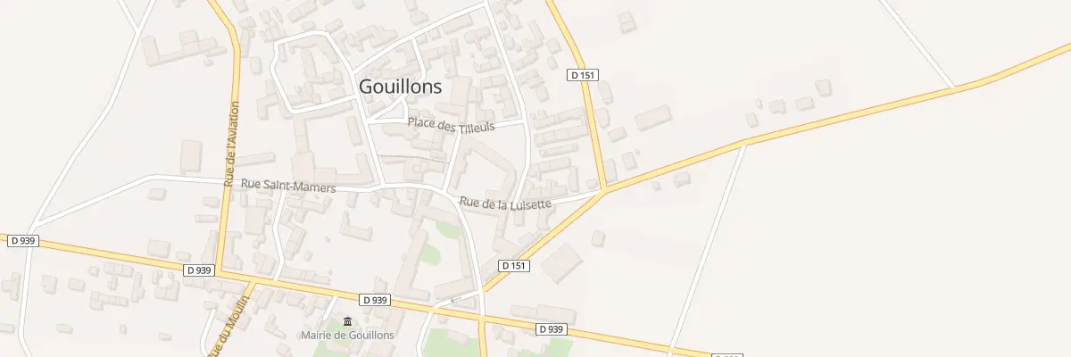 Plan du 4 Rue des Acacias à Gouillons