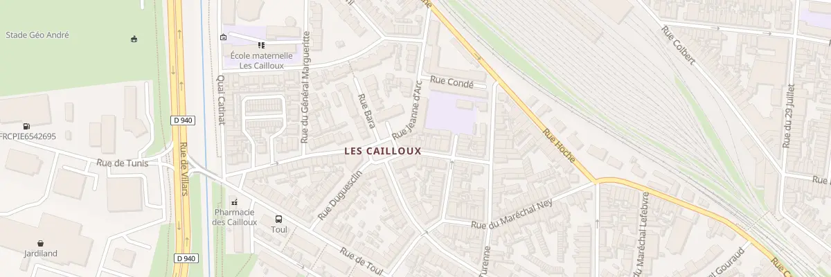 Plan du 18 Rue du Mal Soult à Calais