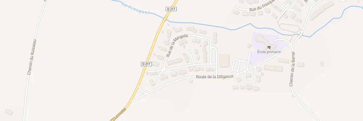 Plan du 2 Rue de la Margelle à Labastide-d’Anjou