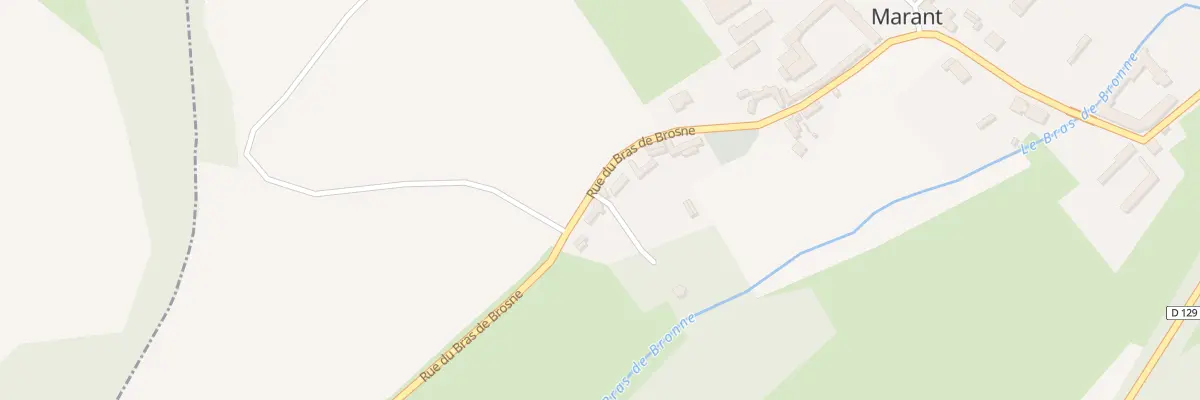 Plan du 37 Rue du Bras de Brosne à Marant