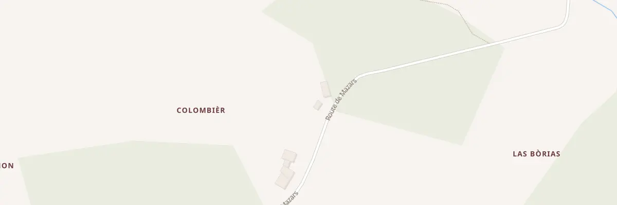 Plan du 2015 Rte de Mazars à Castelnau-de-Montmiral