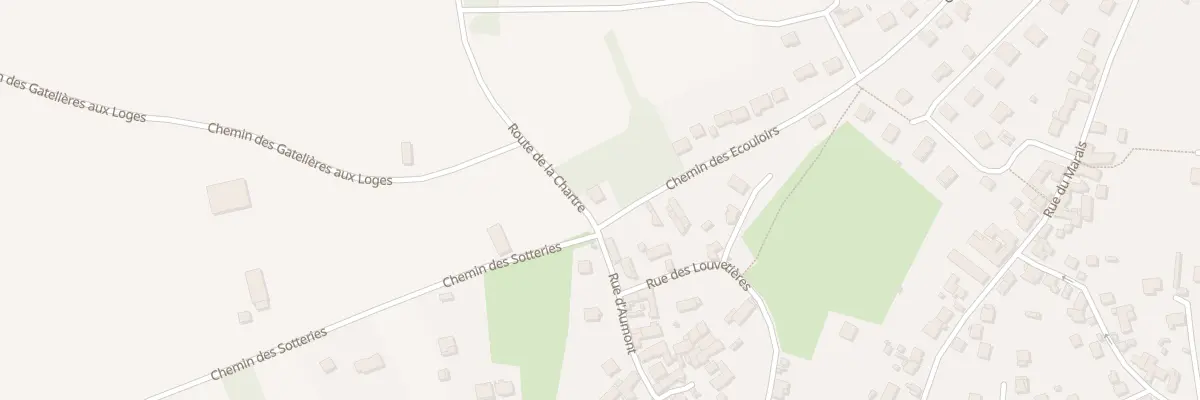 Plan du 1 Rte de la Chartre à Juziers