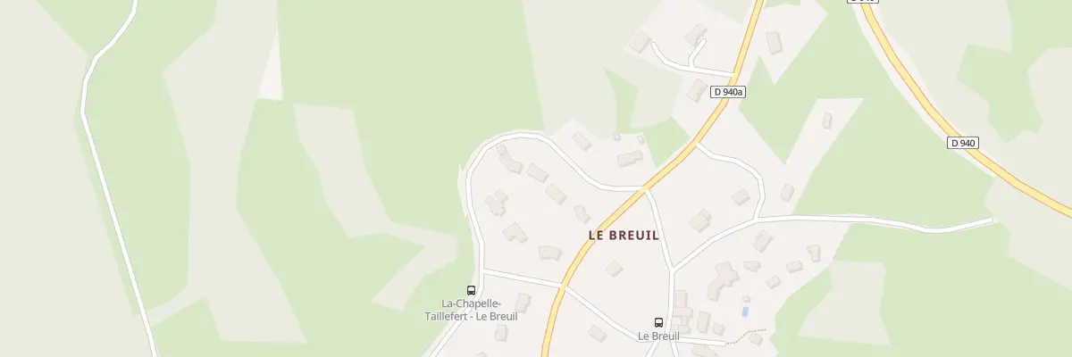 Plan du 25 Le Breuil à La Chapelle-Taillefert