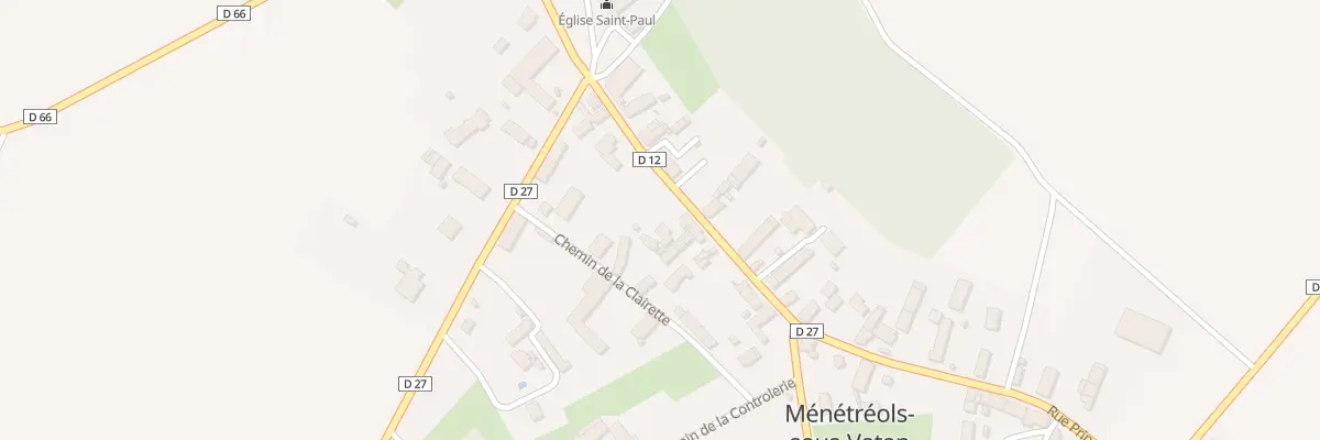 Plan du 4 Rue Principale à Ménétréols-sous-Vatan