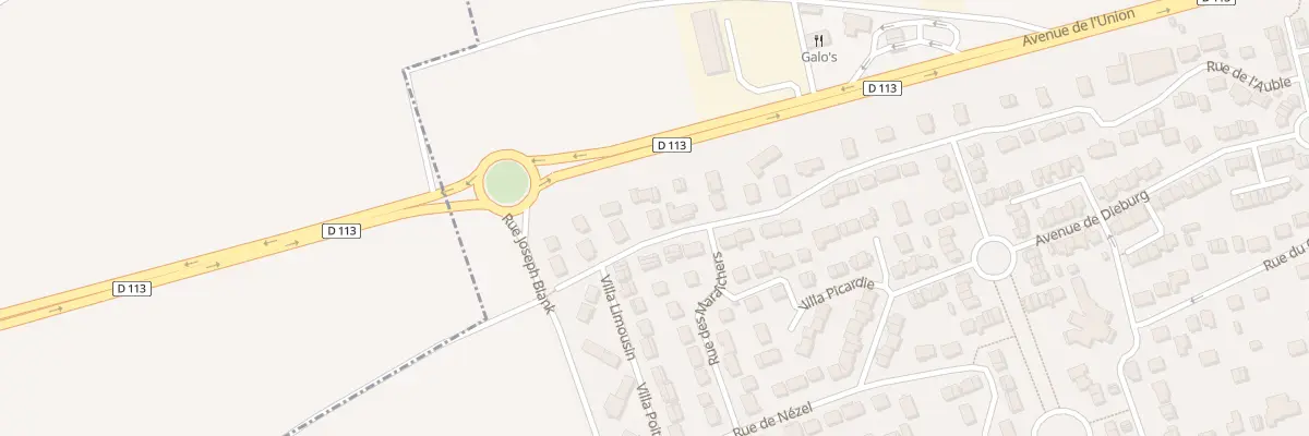 Plan du 22 Rue des Moissonneurs à Aubergenville