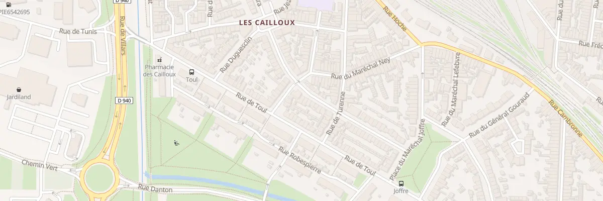 Plan du 24 Rue du Mal Kellermann à Calais