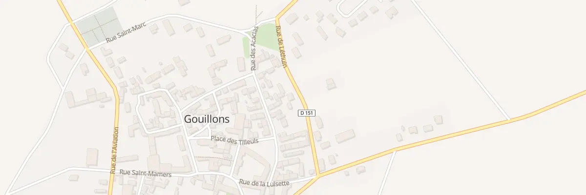 Plan du 18 Rue des Acacias à Gouillons