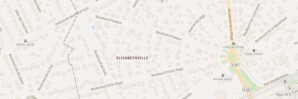 Plan du 16 Av d’Ypres à Aubergenville