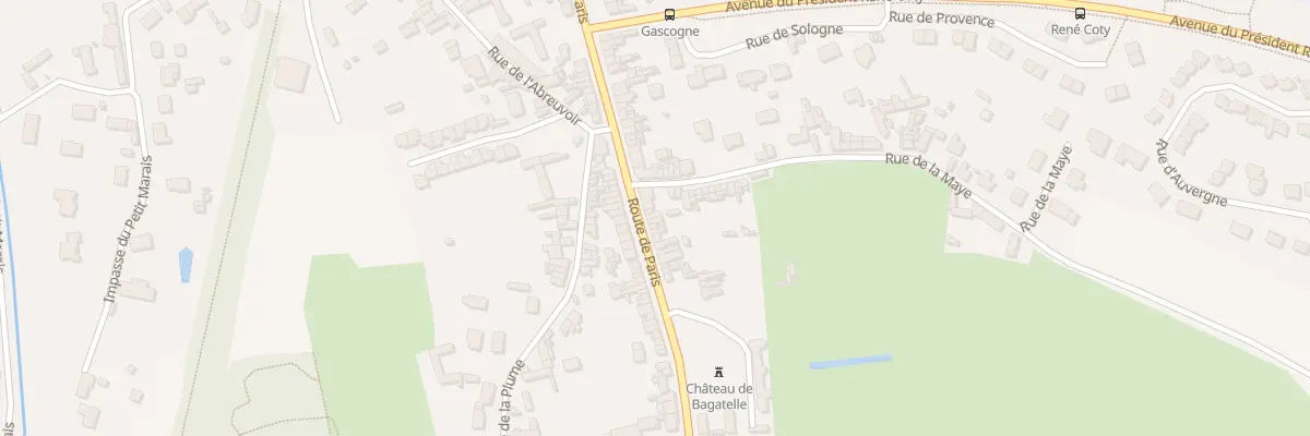Plan du 107 Rte de Paris à Abbeville