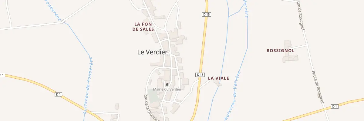 Plan du 5151 Le Verdier au Verdier