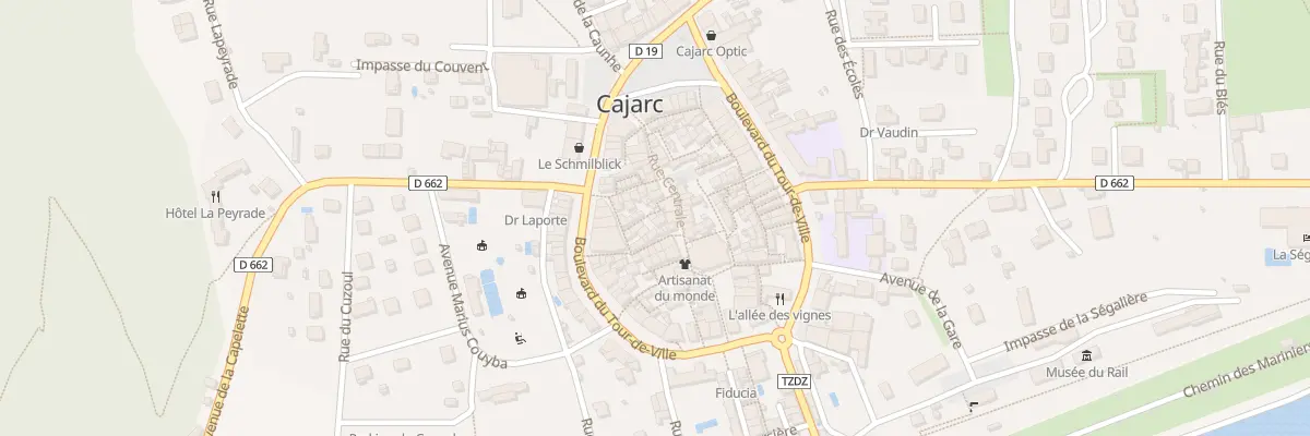 Plan du 5147 Rue de l’Hebrardie à Cajarc