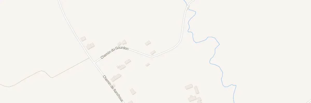 Plan du 5 Chem du Gourdon à Tranzault