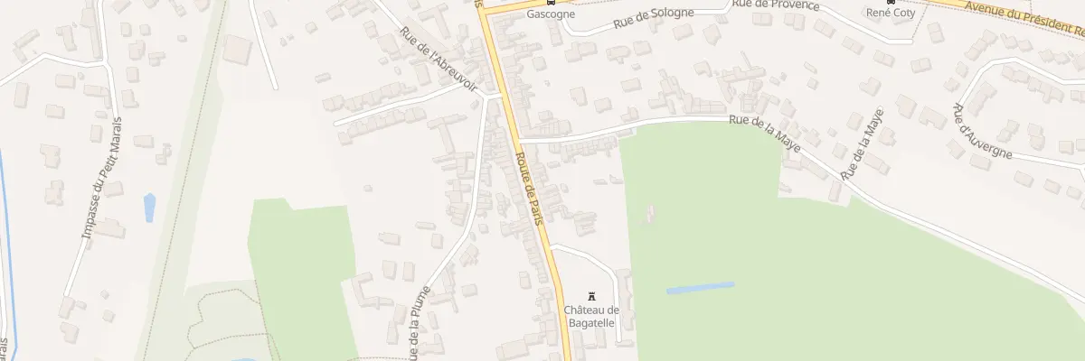 Plan du 111 Rte de Paris à Abbeville